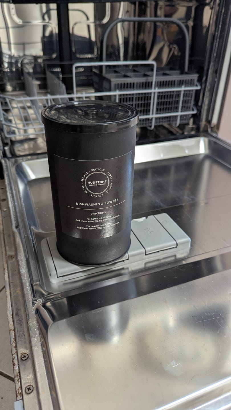 Customer photo review of Dishwashing Powder