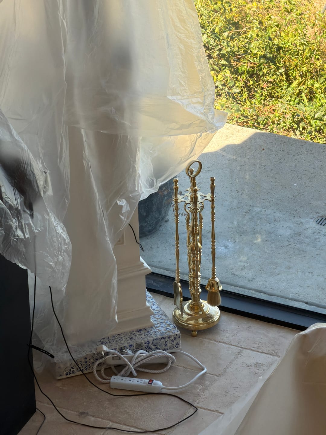 Customer photo review of Set of Four Brass Firetools #VFK099