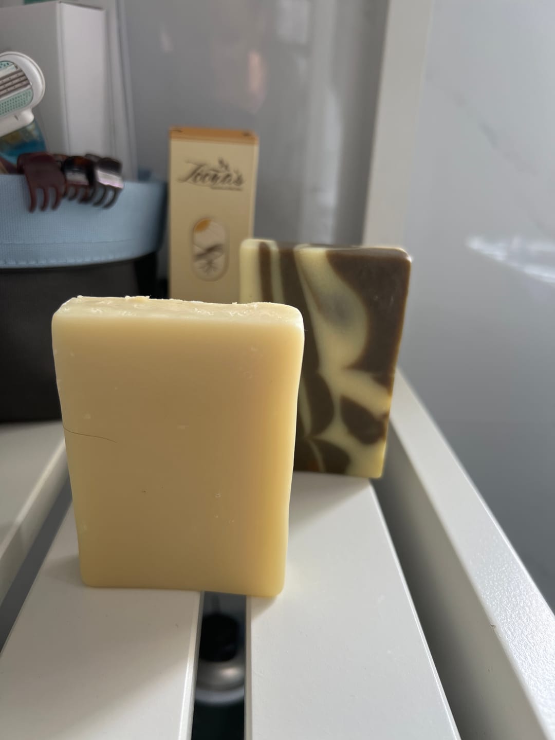 Customer photo review of 8% Apple-Wonder Haarseife (Haarglanz & fluffig-weiches Haar)