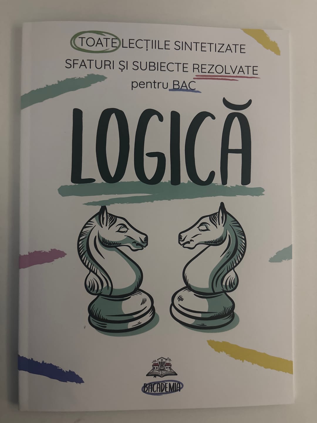 Customer photo review of Carte Logică Bacalaureat Bacademia