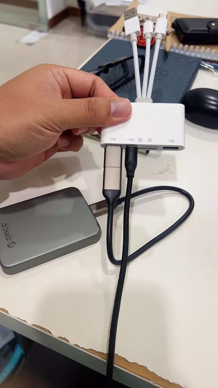 Customer photo review of ORICO k20 Magnetic Portable SSD (32GB - 2TB)