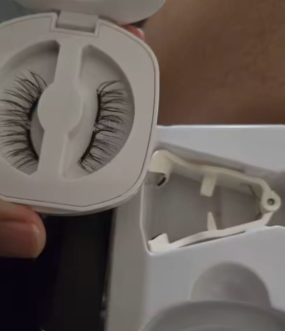 Customer photo review of Pestañas Magneticas