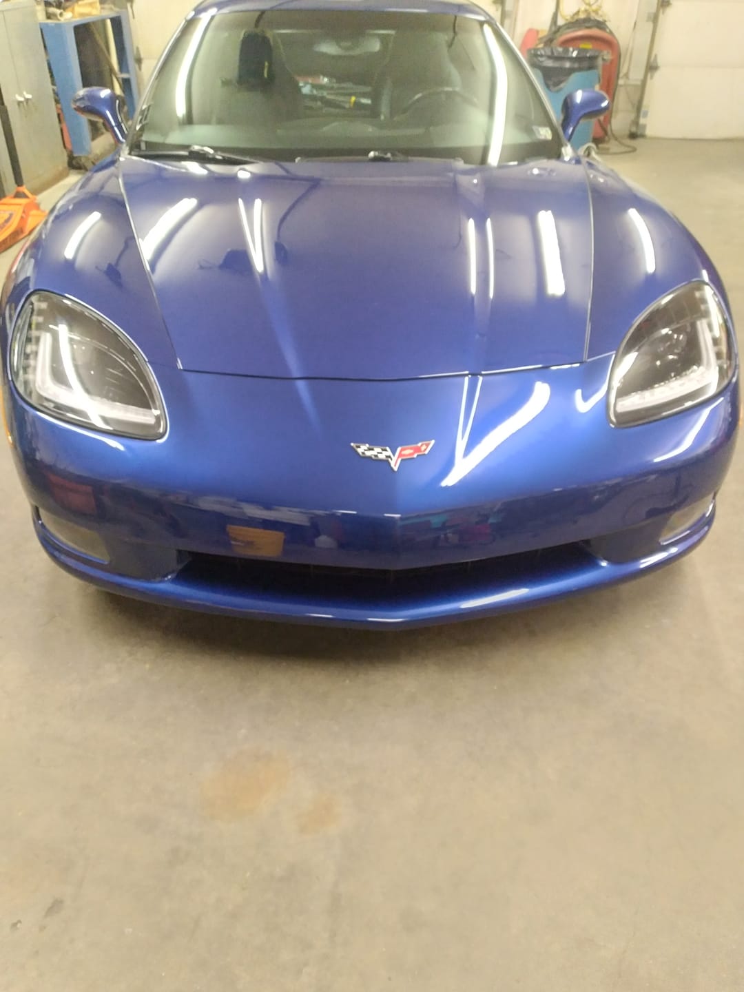 Customer photo review of 2005-13 Corvette C6 l C7 Style Projector LED Sequential Signal Turn Headlights