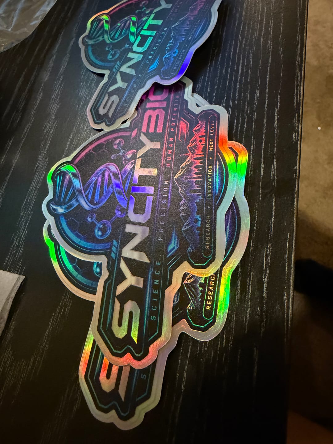 Customer photo review of Print Custom Stickers