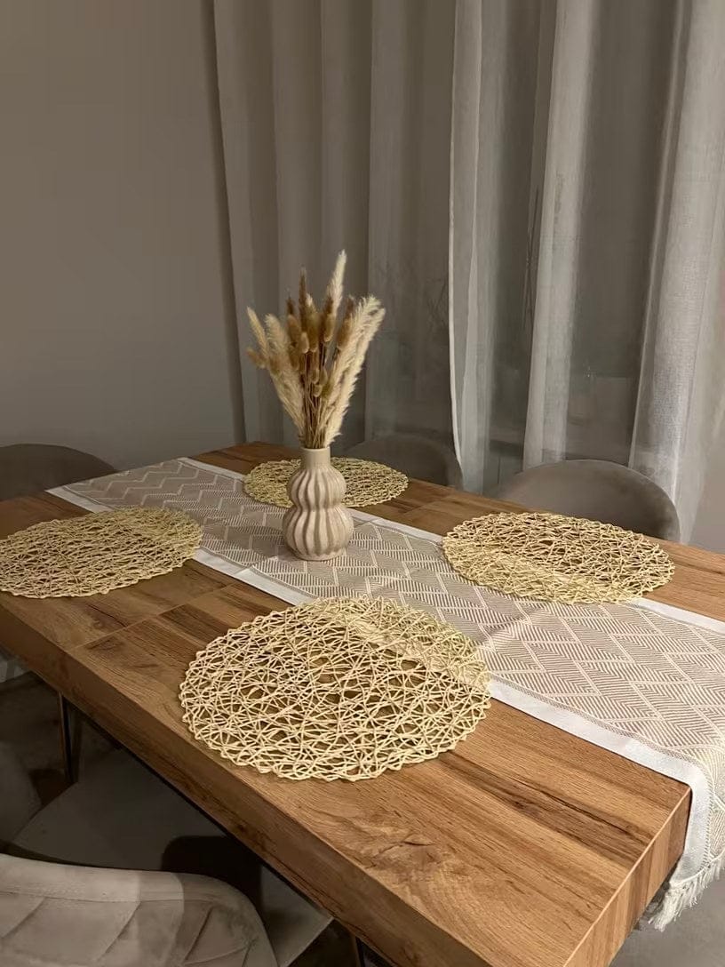 Customer photo review of LoomLine | Tischläufer Gewebt