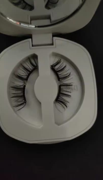 Customer photo review of Pestañas Magneticas