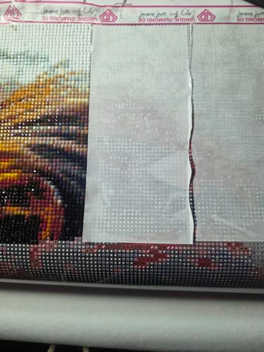 Customer photo review of Diamond Painting 10x Silicon Papier XL 150x200mm