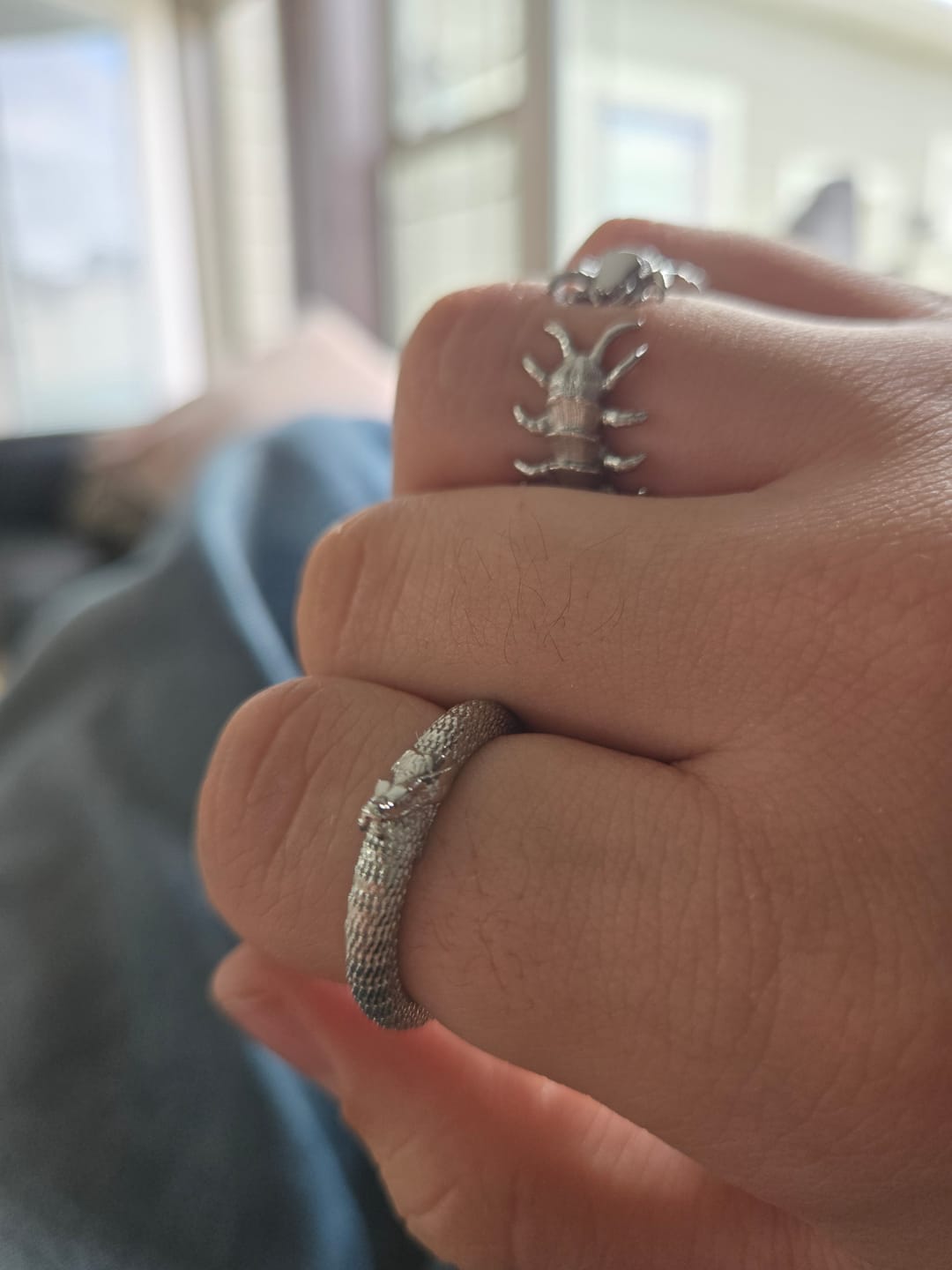 Customer photo review of CENTIPEDE RING