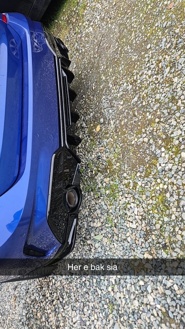 Customer photo review of BMW G20 & G21 Performance Competition Diffuser