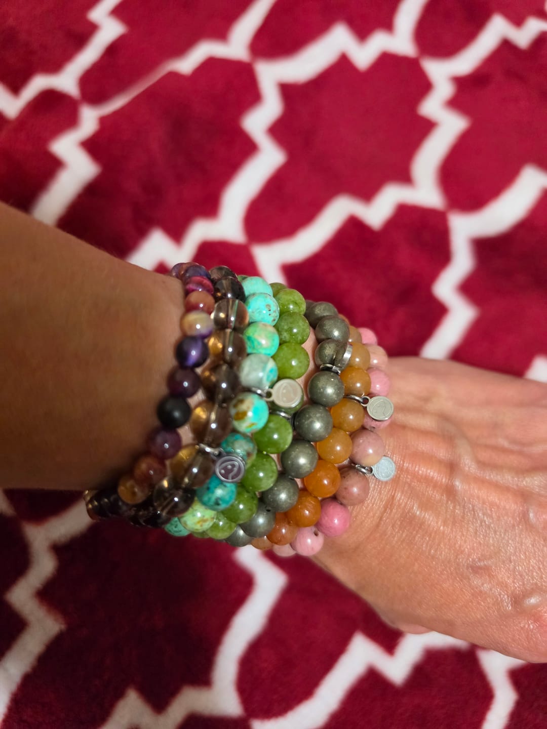Customer photo review of Pyrite Bracelet