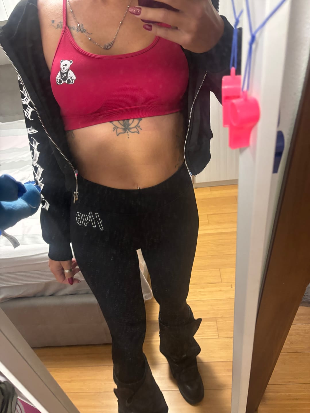 Customer photo review of LEGGINGS LIBERTY NERO