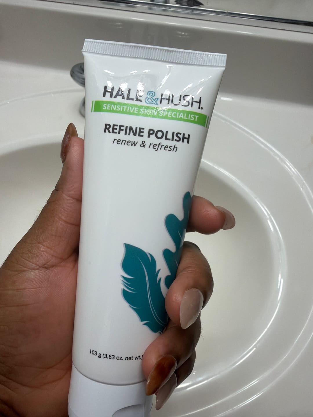 Customer photo review of Hale & Hush Refine Polish