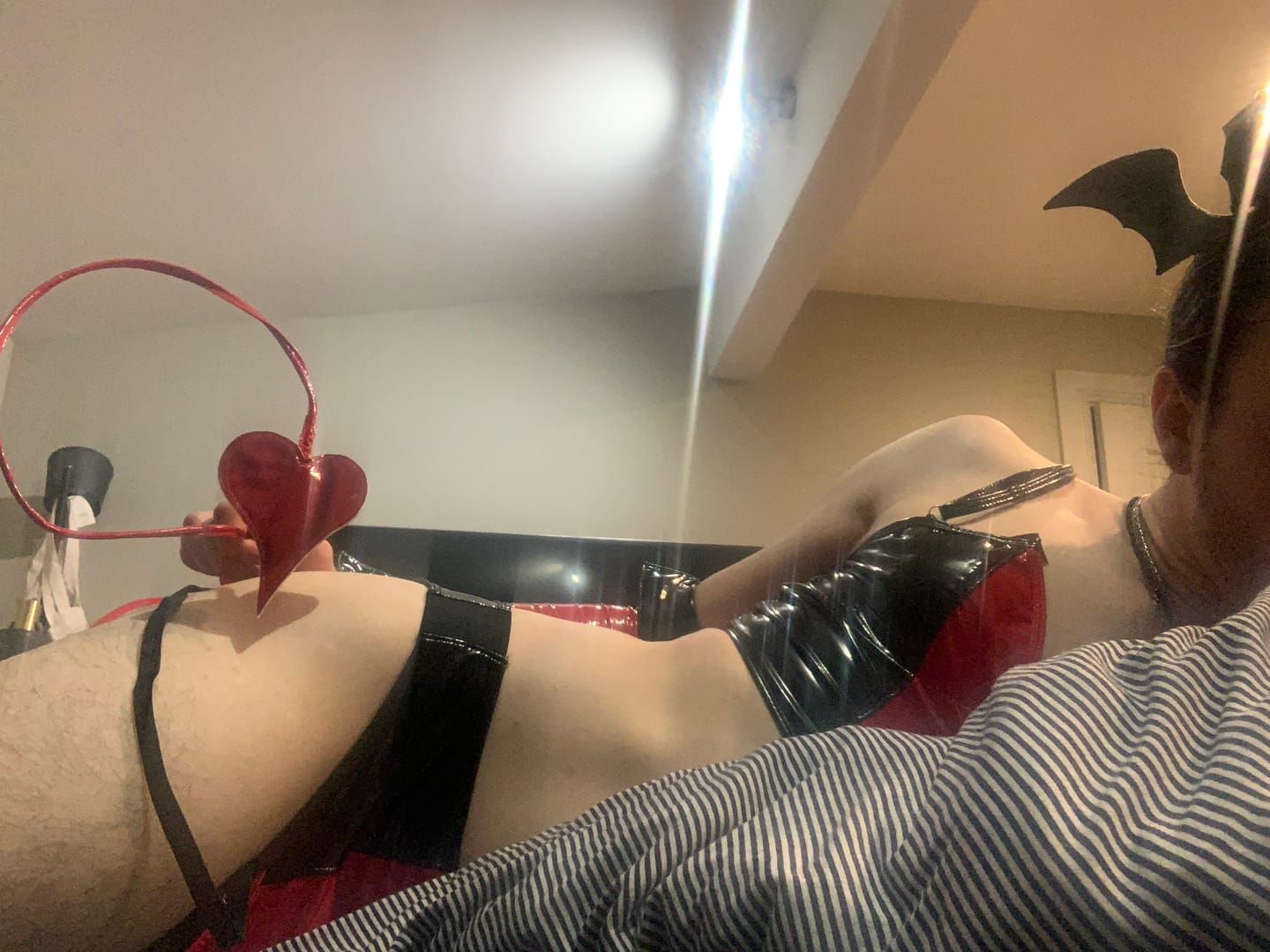 Customer photo review of Cosplay Red Devil Costume KO78