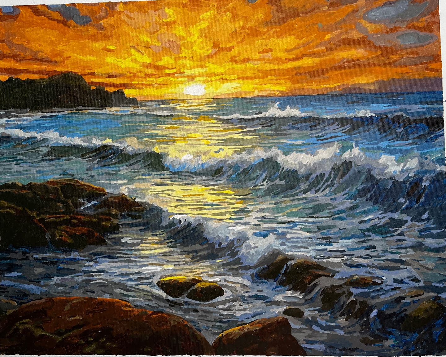 Customer photo review of Ocean Sunrise