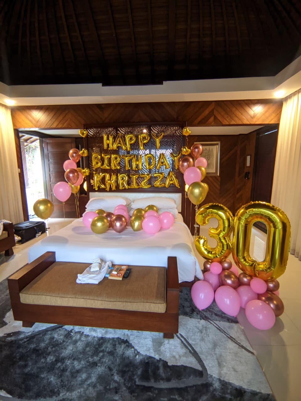 Customer photo review of 🎊 Indoor Room Decorations - Villa Room Setup