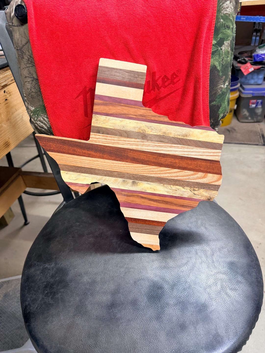 Customer photo review of Spalted Tamarind Cutting Board Lumber - 3/4" x 2" (4 Pieces)