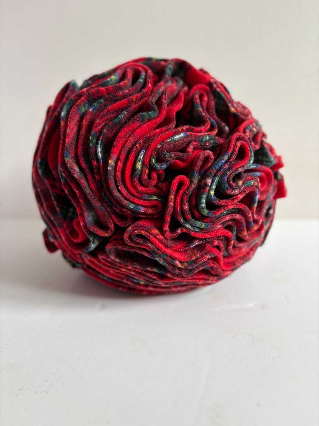 Customer photo review of PolyViscose Tartan Fabric