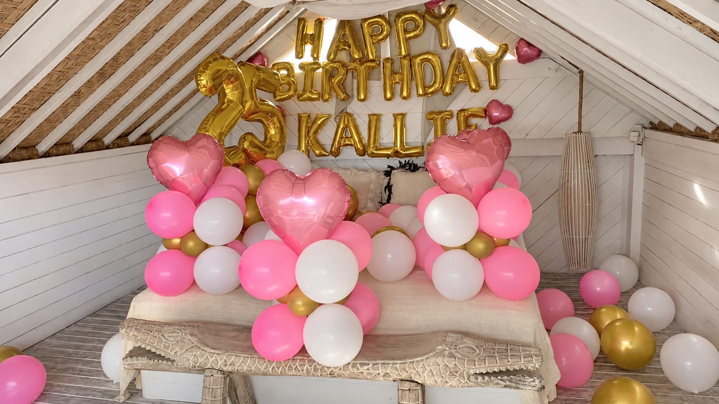 Customer photo review of 🎊 Indoor Room Decorations - Villa Room Setup