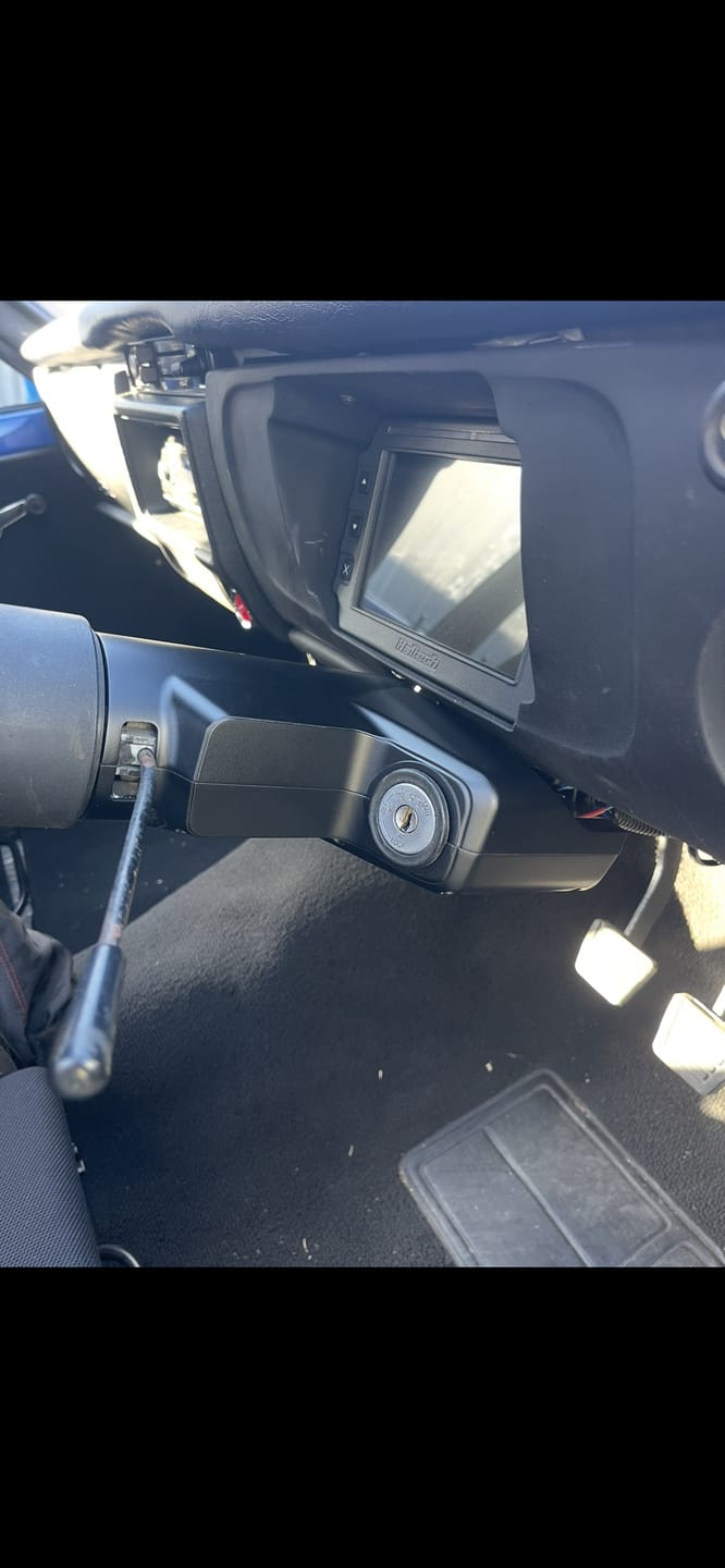 Customer photo review of Datsun 510 (70-73) Reproduction Steering Column Cover