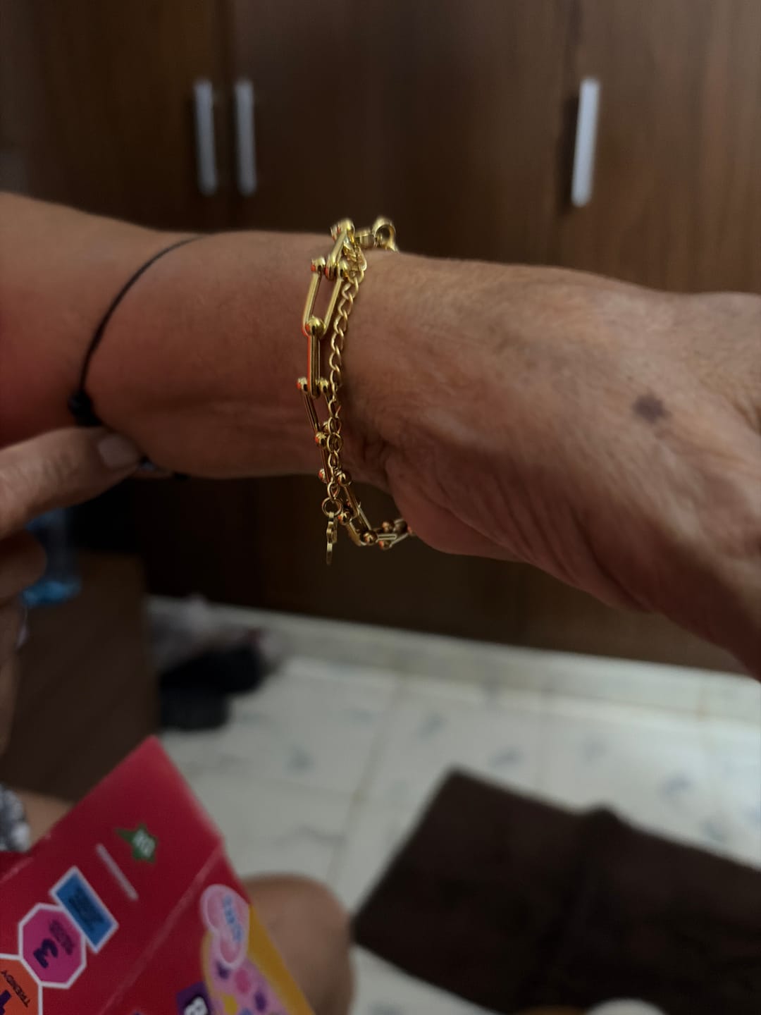 Customer photo review of Pulsera Tifany