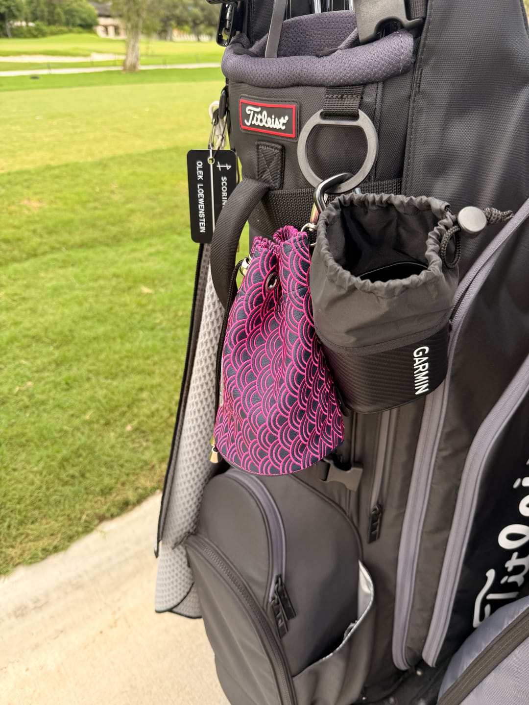 Customer photo review of 🌊 SEIGAIHA VALUABLES BAG — ABYSS EDITION