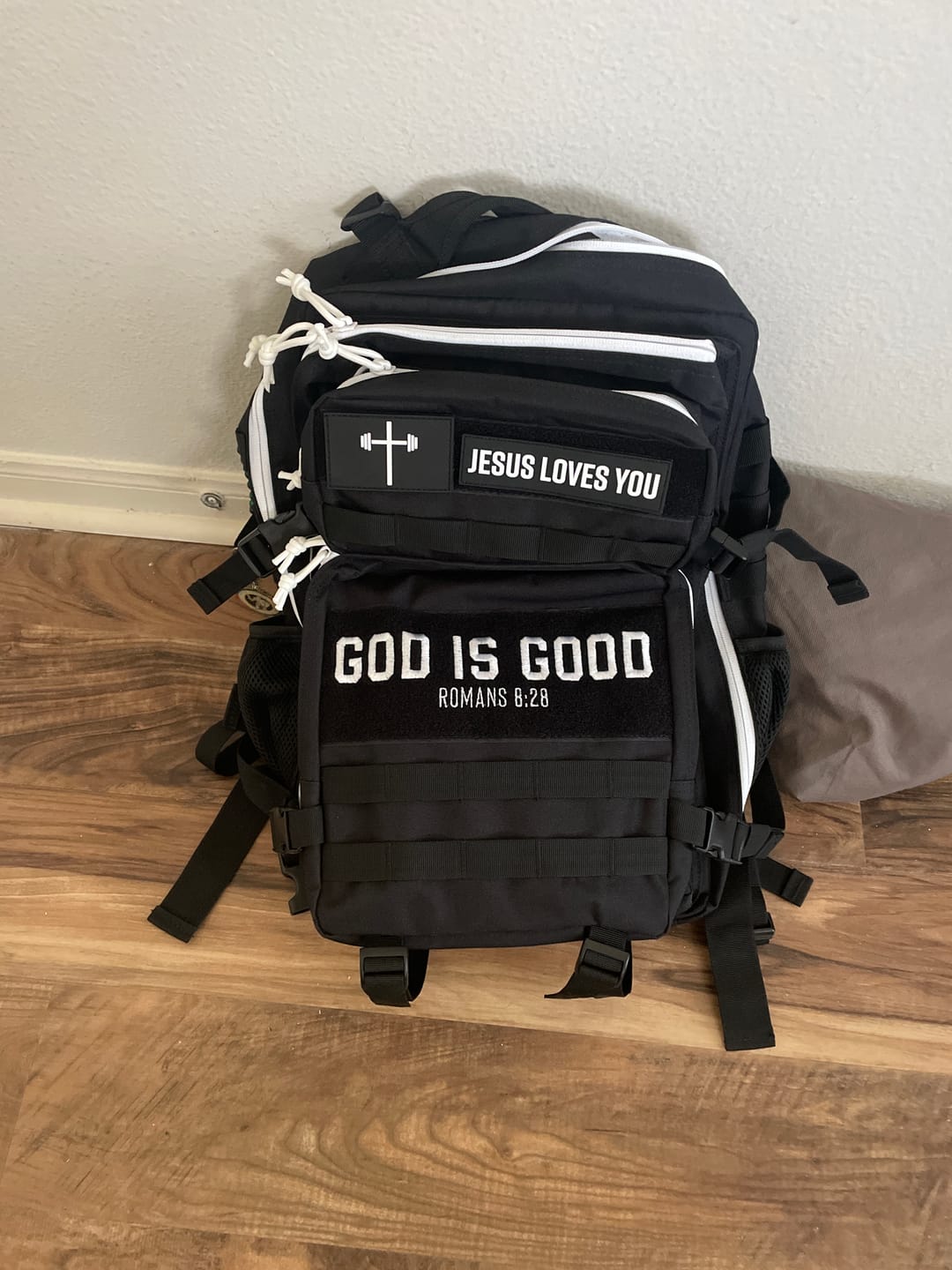 Customer photo review of HolStrength 45L Tactical Backpack