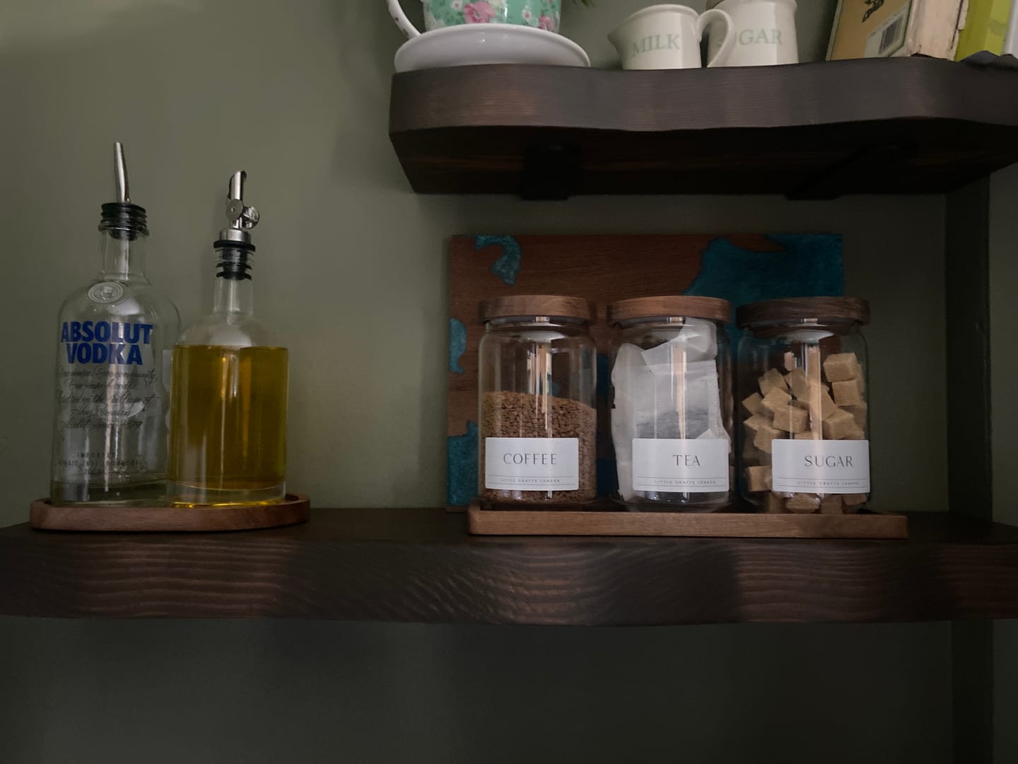 Customer photo review of Acacia Wood Rectangle Tray