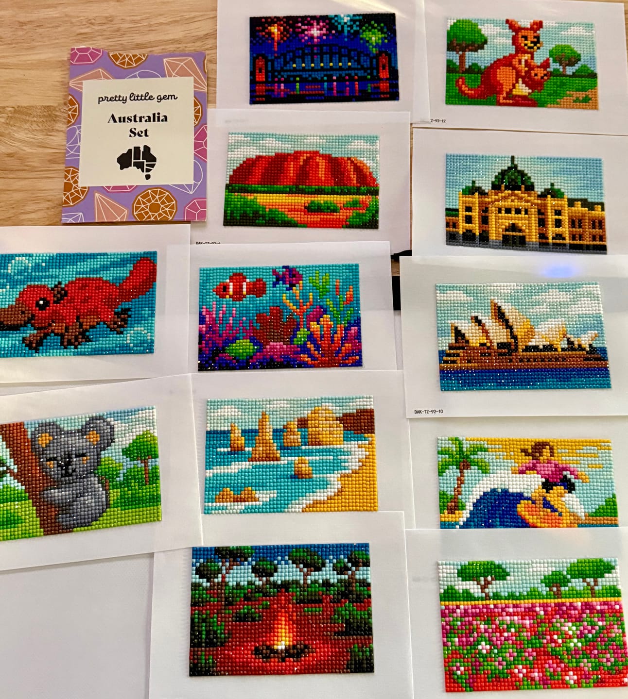 Customer photo review of Australia Set