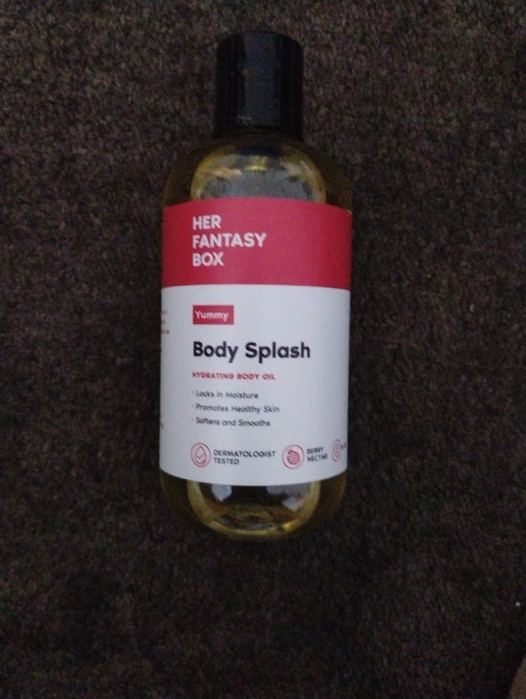 Customer photo review of Fruity Skin Body Oil Bundle