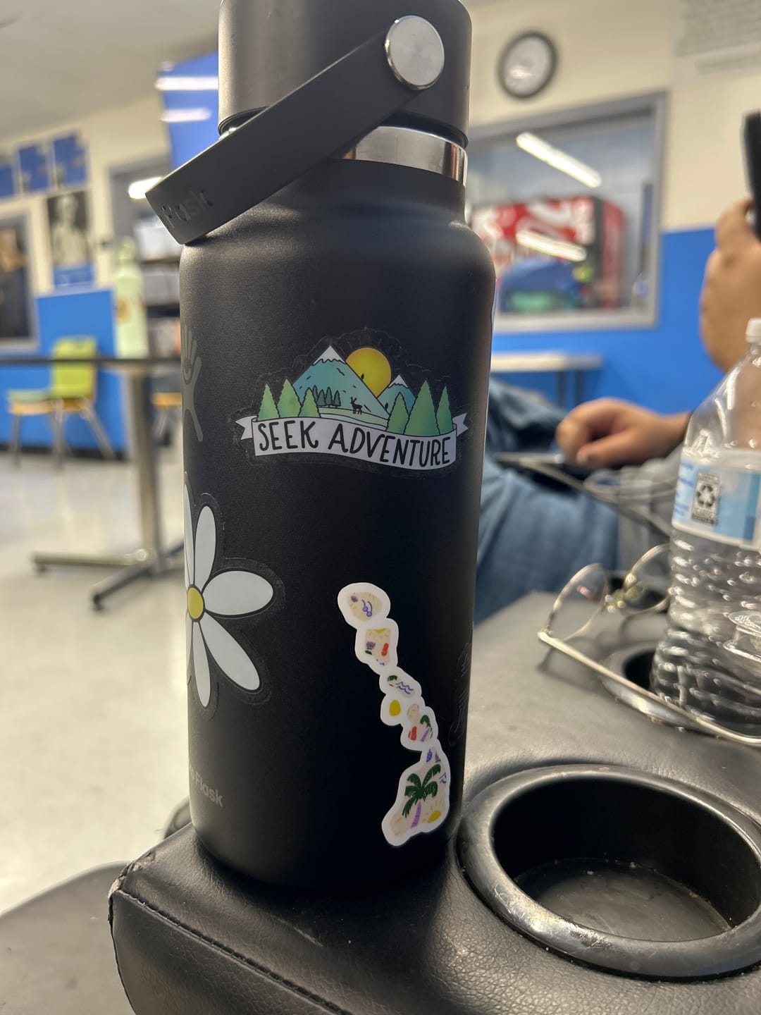 Customer photo review of Seek Adventure Outdoors Clear Sticker