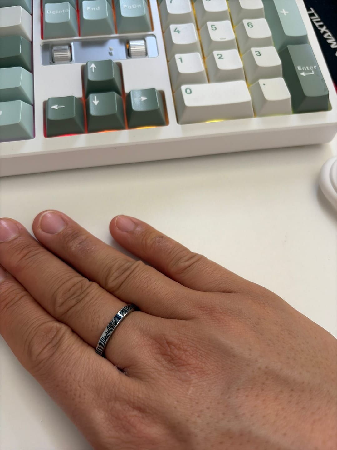 Customer photo review of Santa Cruz Ring