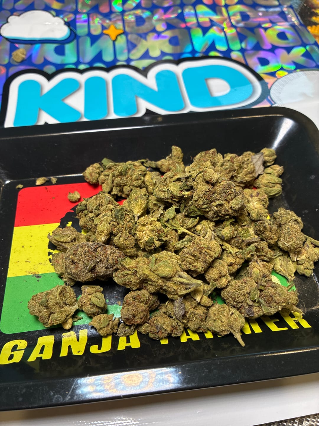Customer photo review of Puffaroo - Purple Kush - 28 Grams - Indica