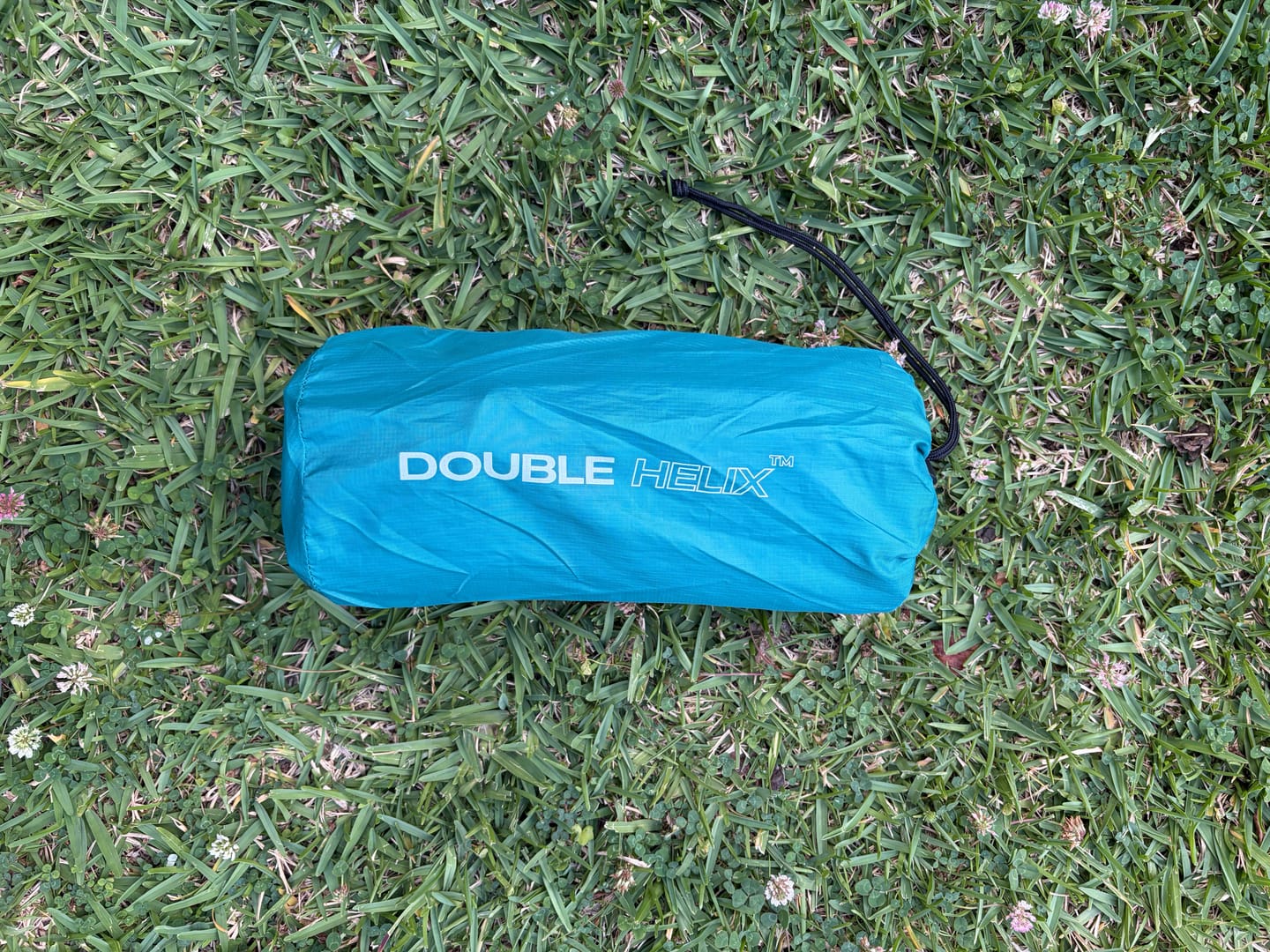Customer photo review of Double Helix Sleeping Pad