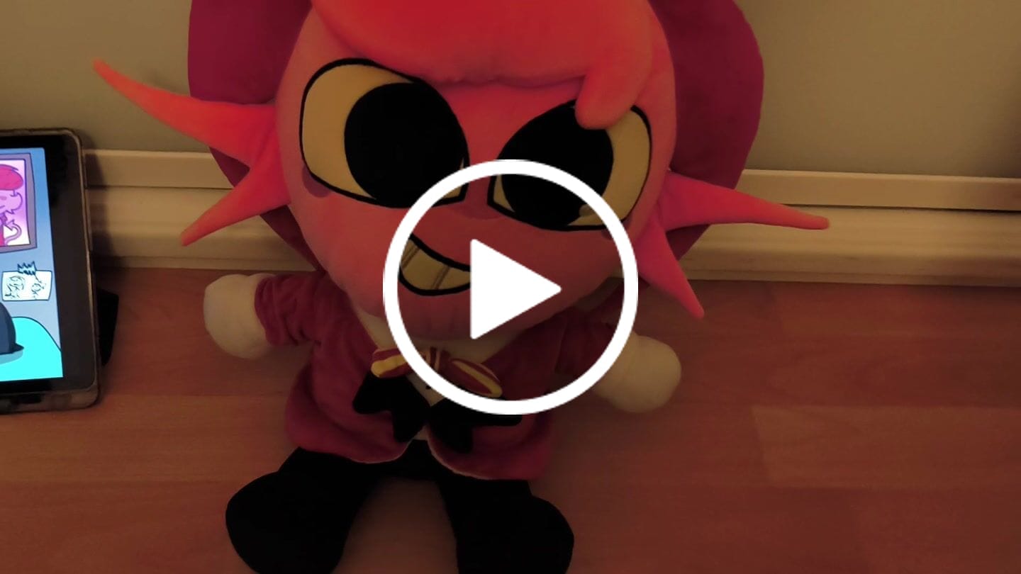Customer video review of Original Character (OC) Design Plush