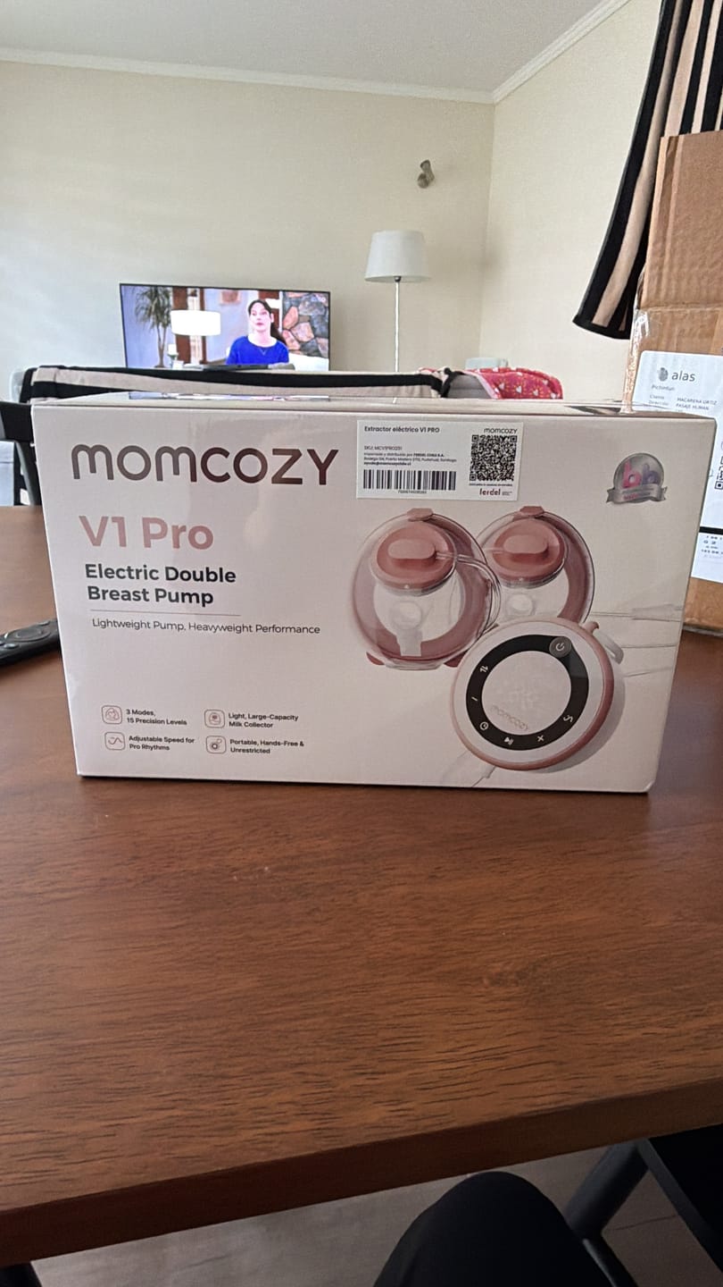 Customer photo review of Extractor de Leche de Grado Hospitalario Doble V1 Pro - Momcozy