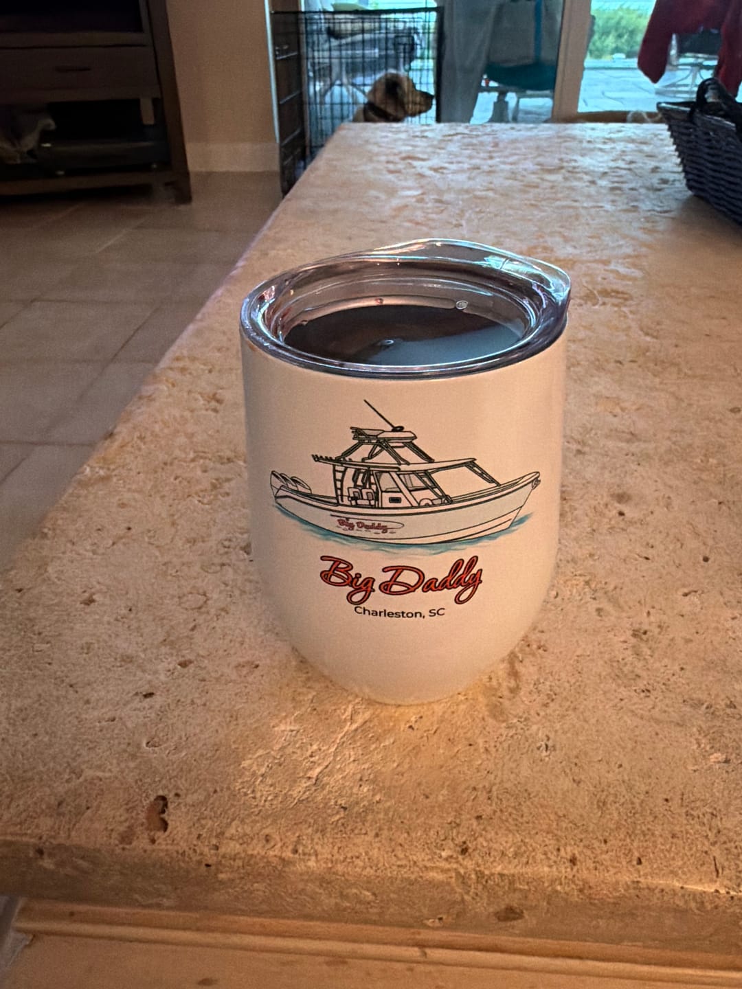 Customer photo review of Custom Digital Boat Artwork