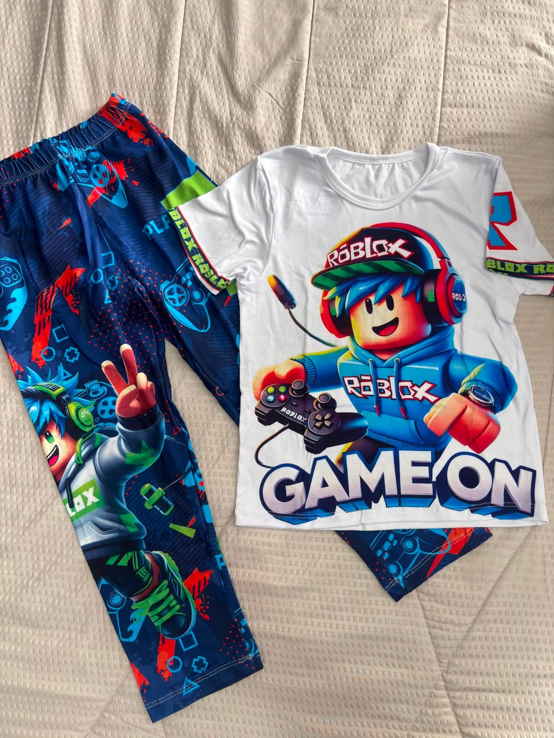 Customer photo review of PIJAMA MANGA CORTA NIÑAS SEP2