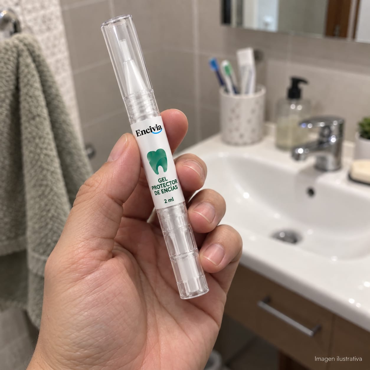 Customer photo review of ENCIVIA® Gel Protector de Encías