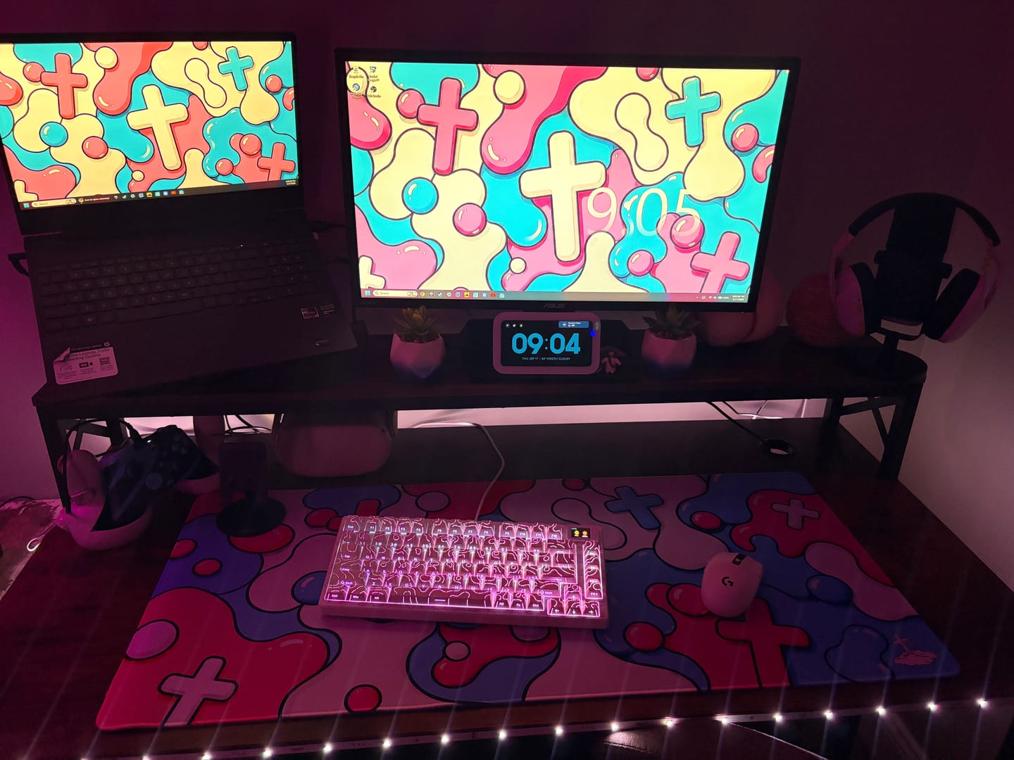 Customer photo review of Miami Splash Mousepad