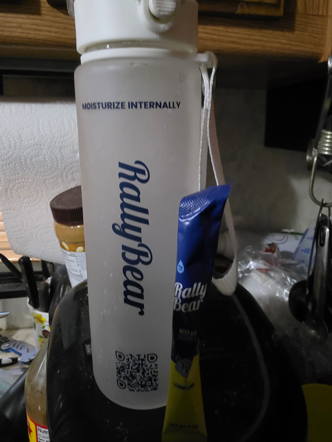 Customer photo review of Start Pack + Rally Bottle