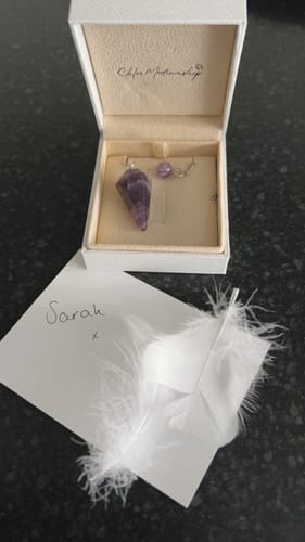 Customer photo review of Pendulum for Psychic Clarity & Spiritual Connection
