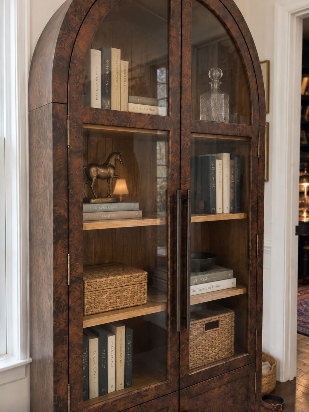 Customer photo review of Harriet Burl Glass Cabinet
