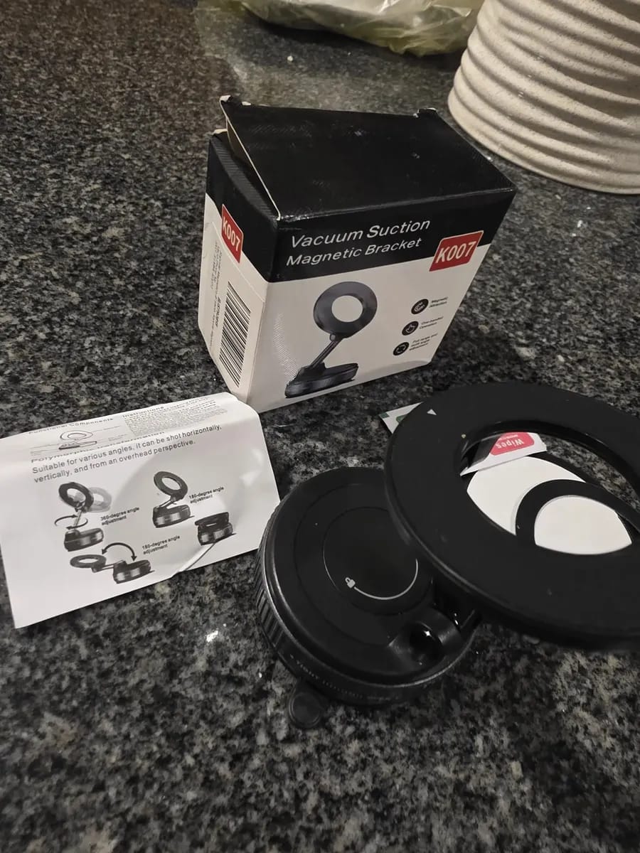 Customer photo review of 🧲 Soporte Magnético SmartHold Pro®