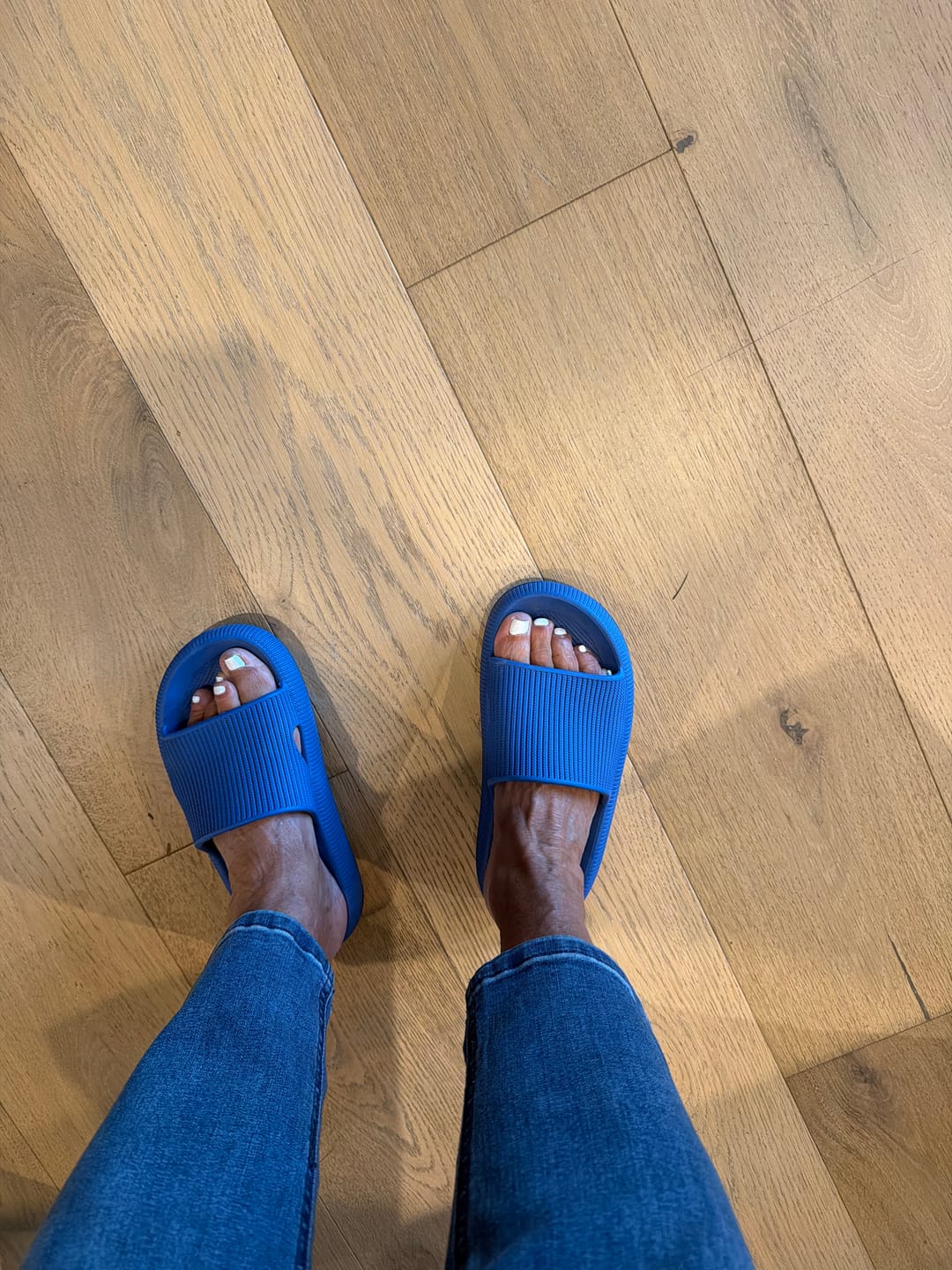 Customer photo review of Cloud Slides™ - Original Cushion Comfort