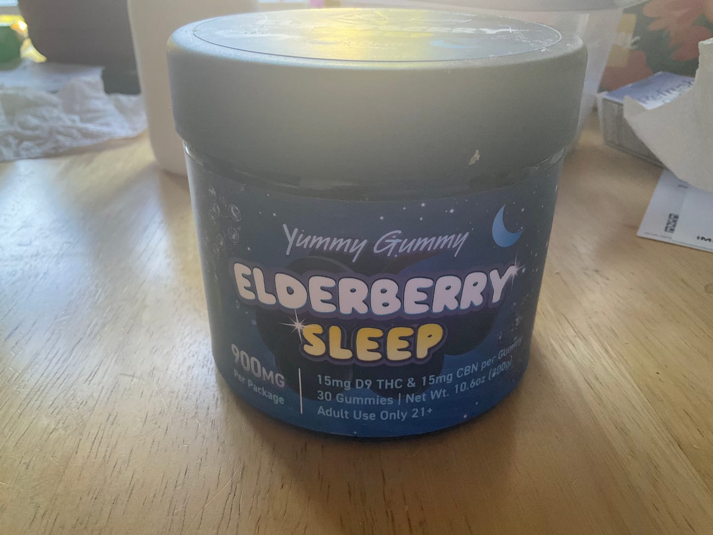 Customer photo review of 900MG Yummy Gummy D9