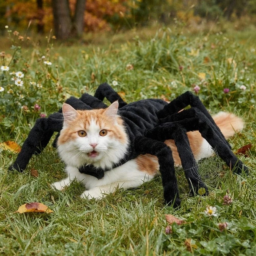 Customer photo review of Disfraz de araña para Halloween