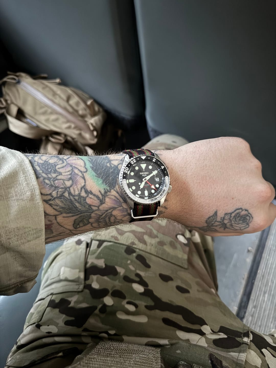 Customer photo review of Bond Nylon Strap - Five Eye