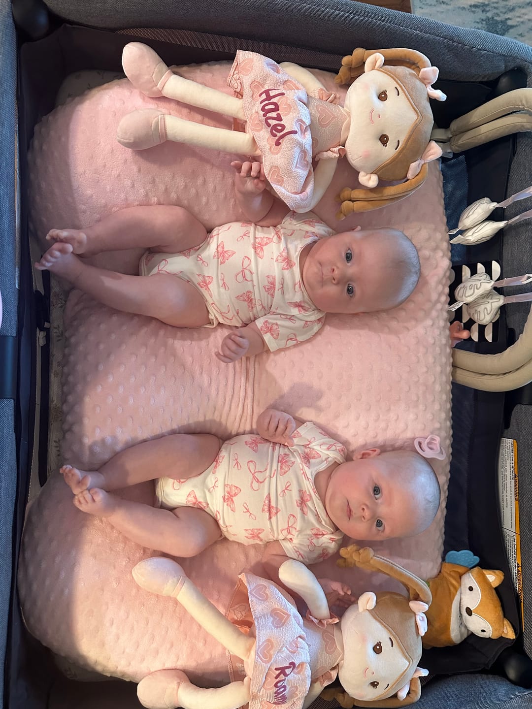 Customer photo review of Leyadoll Soft Plush Personalized Leya Doll, My First Baby Doll