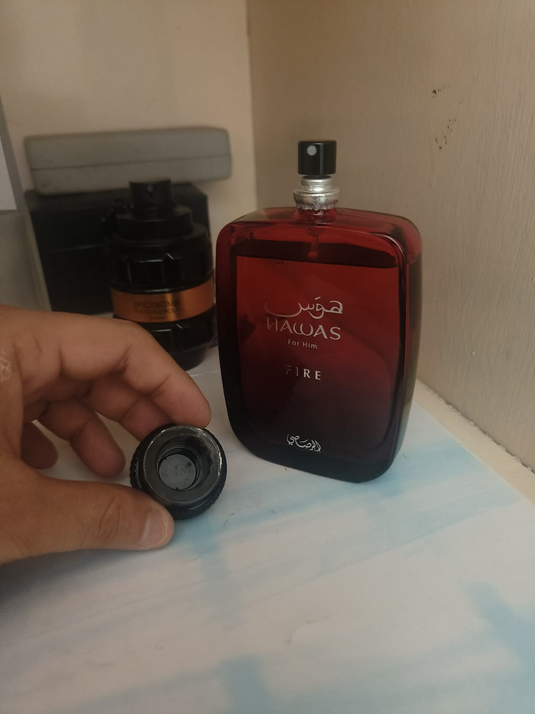 Customer photo review of Rasasi Hawas Fire Eau De Parfum For Unisex(New Release 2025)