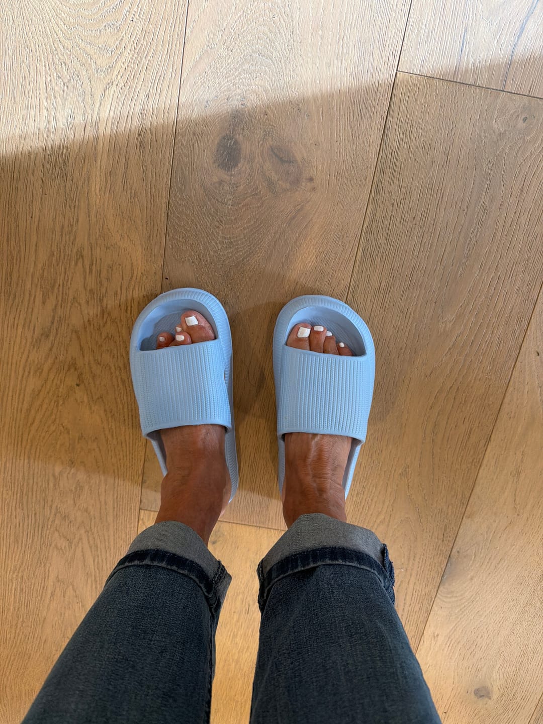 Customer photo review of Cloud Slides™ - Original Cushion Comfort